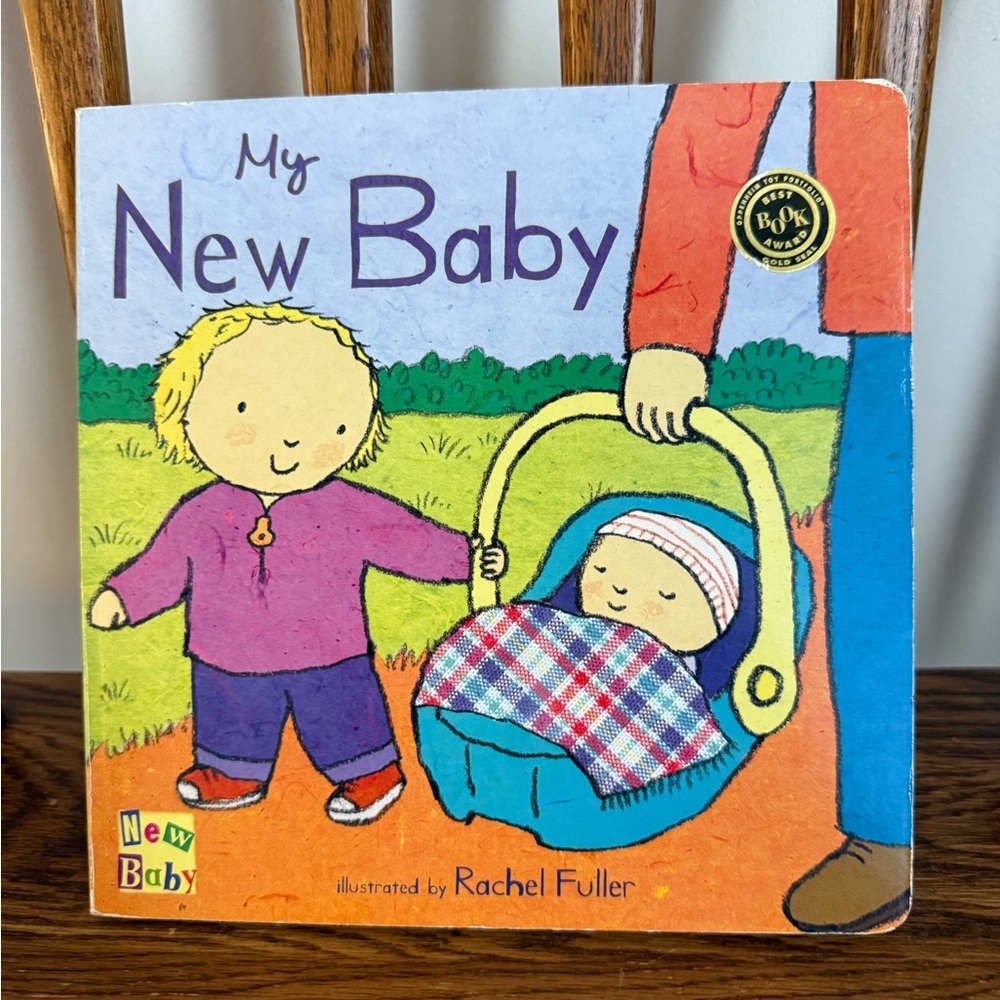 My New Baby Board Book by Rachel Fuller - Sibling Transition